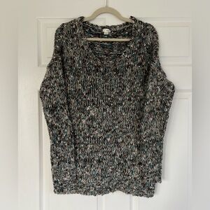 Garage Black and Blue Knit Sweater